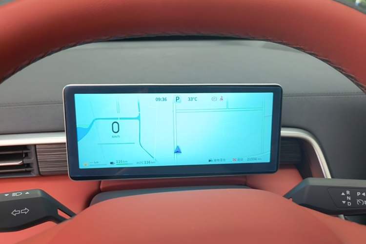 Used Dongfeng eπ eπ008 2024 210Max Range-Extended Version 6 Seats Instrument Cluster