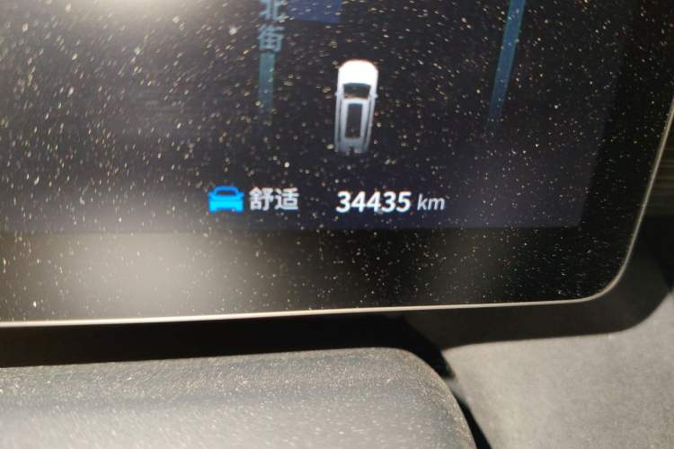 Used Dongfeng eπ eπ008 2024 636Max All-Electric Version 6 Seats Odometer Close Up
