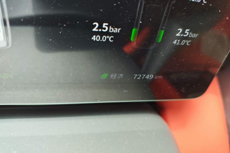 Used Dongfeng eπ eπ008 2024 636Max All-Electric Version 6 Seats Odometer Close Up