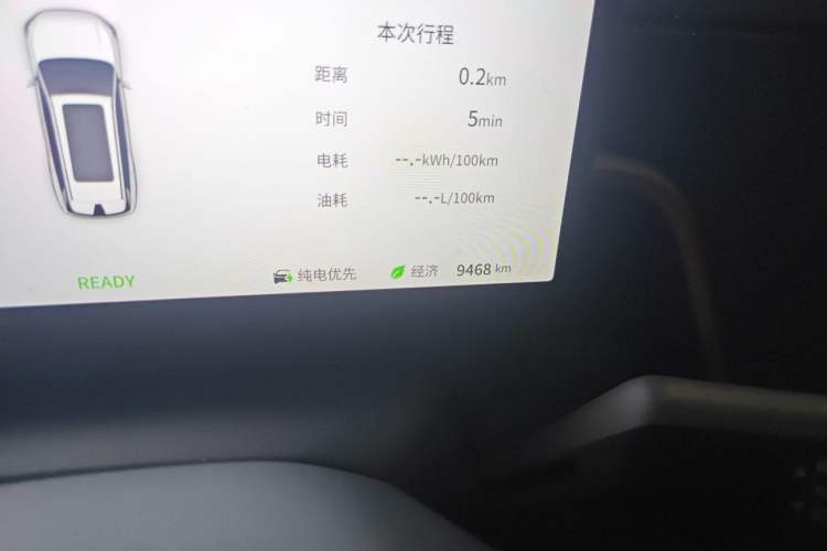 Used Dongfeng eπ eπ008 2025 210 Ultra LikeYi Edition 5-Seater Odometer Close Up