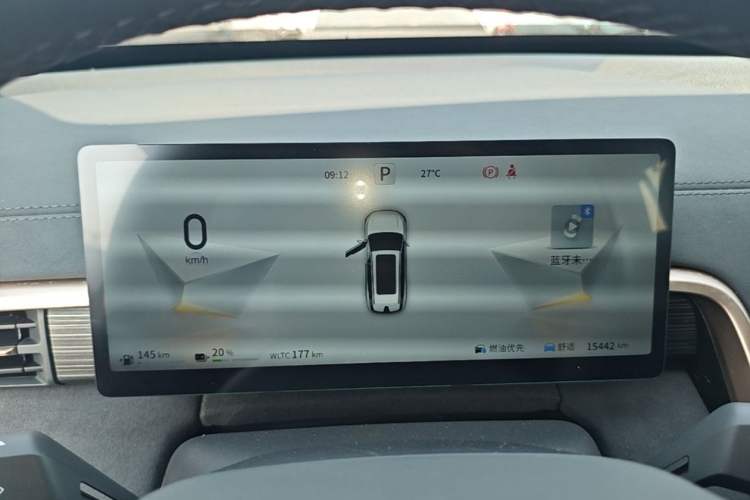 Used Dongfeng eπ eπ008 2025 210 Ultra Range-Extended Version 5 Seats Odometer Close Up