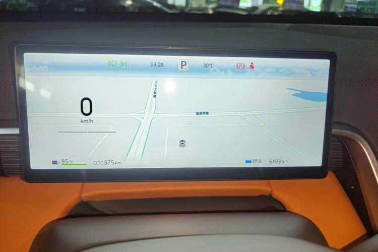 Used Dongfeng eπ eπ008 2025 636Ultra Smart Drive Version 5 Seats Instrument Cluster