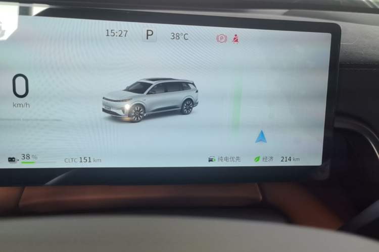 Used Dongfeng eπ eπ008 2026 Model Six-Seat Range-Extended Family Delight Edition Instrument Cluster