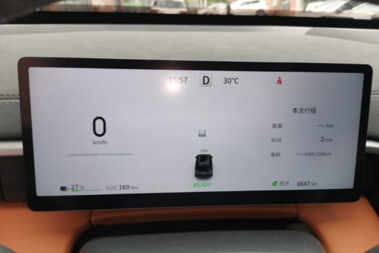 Used Dongfeng eπ eπ008 2026 Model Six-Seat Pure-Electric Family Edition Instrument Cluster