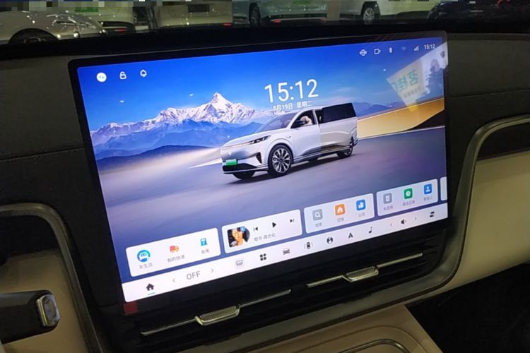 Used Dongfeng eπ eπ008 2026 Model Six-Seat Range-Extended Family Edition Audio And AC Panel