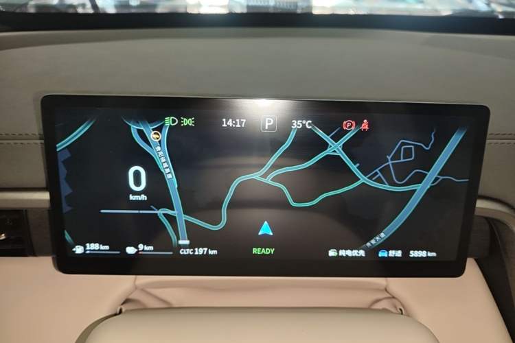 Used Dongfeng eπ eπ008 2026 Model Six-Seat Range-Extended Family Edition Instrument Cluster