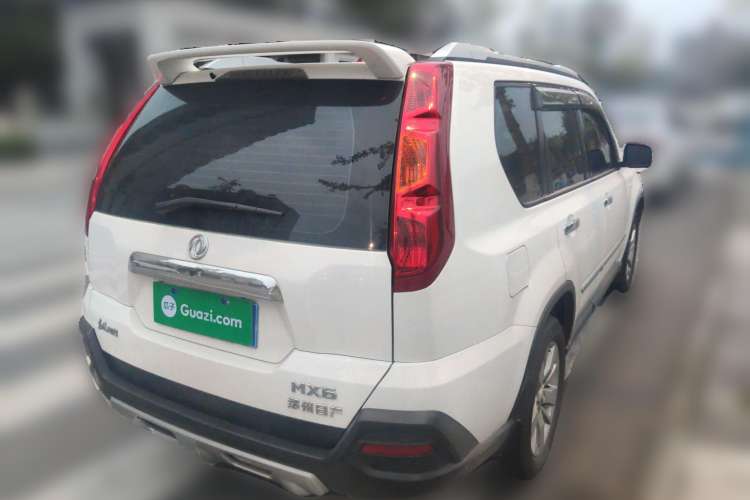 Used Dongfeng Fengdu MX6 2016 2.0L CVT Two-Wheel Drive Dream Edition Rear Right 45 Deg
