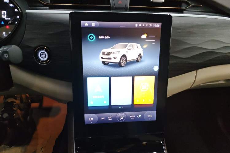 Used Dongfeng Fengdu Paladin 2023 2.0T Four-Wheel Drive Smart Edition Audio And AC Panel