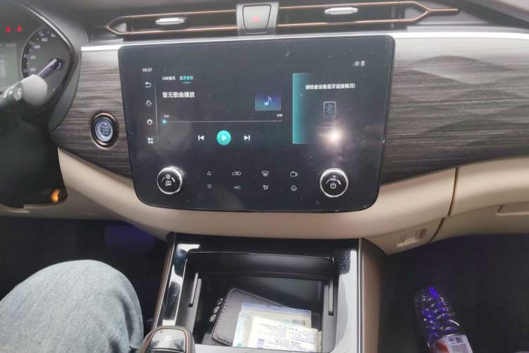 Used Dongfeng Fengdu Paladin 2023 2.0T Four-Wheel Drive Luxury Edition Audio And AC Panel