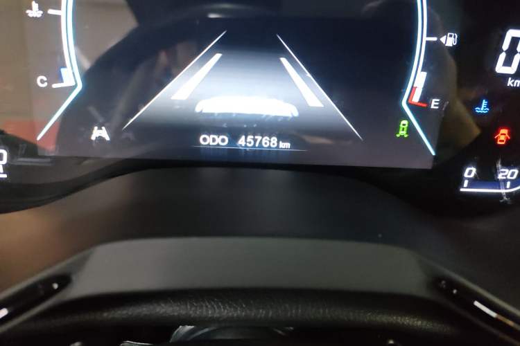 Used Dongfeng Fengdu Paladin 2023 2.0T Four-Wheel Drive Smart Edition Odometer Close Up