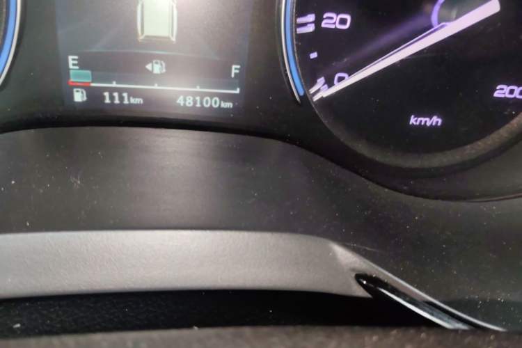 Used Dongfeng Fengdu Paladin 2023 2.0T Four-Wheel Drive Luxury Edition Odometer Close Up