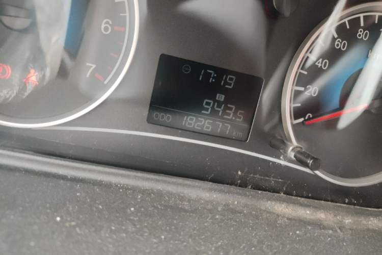 Used Dongfeng Fengon 330 2014 1.3L Manual Utility Version DK13-07 Odometer Close Up