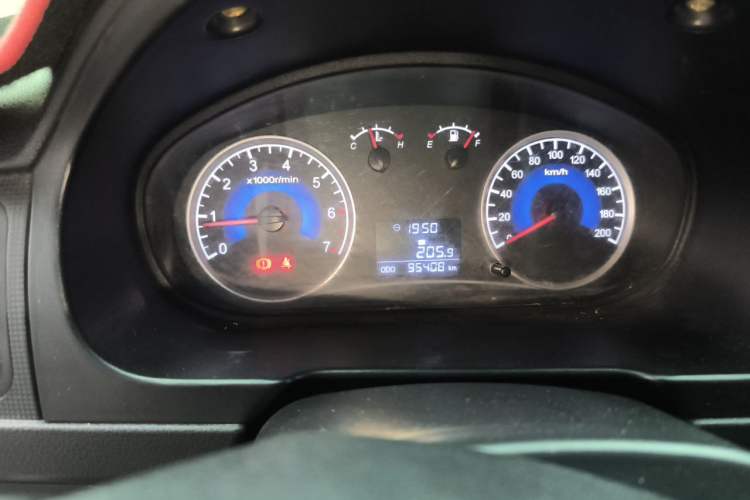 Used Dongfeng Fengon 330 2014 1.3L Manual Utility Version DK13-07 Odometer Close Up