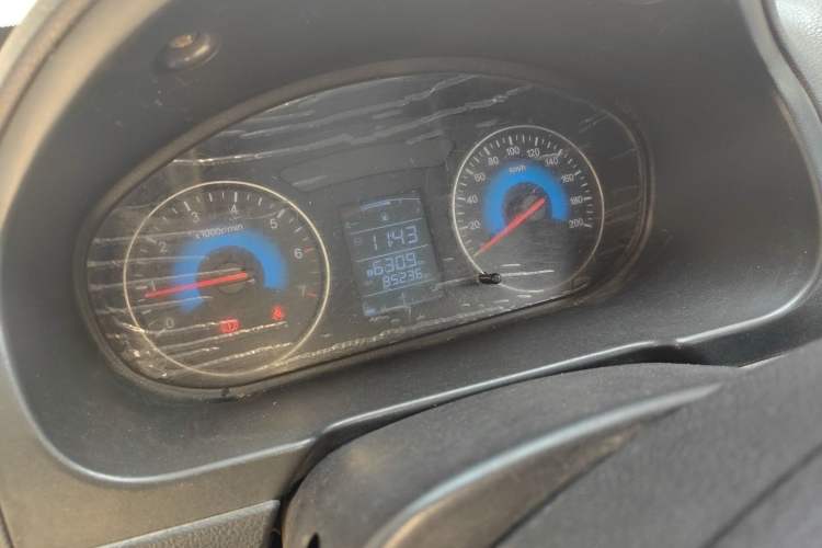 Used Dongfeng Fengon 330 2014 1.5L Manual Utility Version DK15 Odometer Close Up
