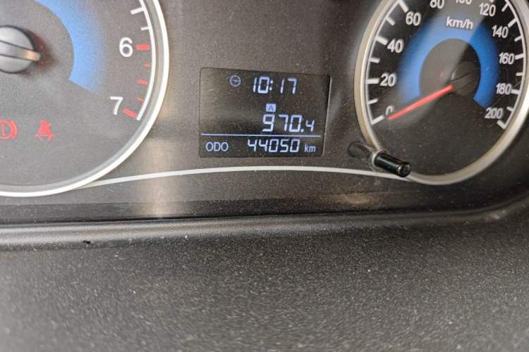 Used Dongfeng Fengon 330 2014 1.3L Manual Utility Version DK13-07 Odometer Close Up