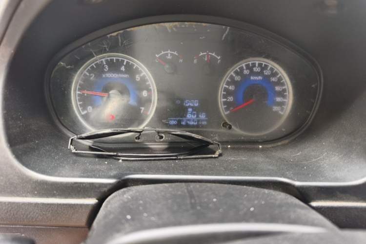 Used Dongfeng Fengon 330 2014 1.5L Manual Utility Version DK15 Odometer Close Up