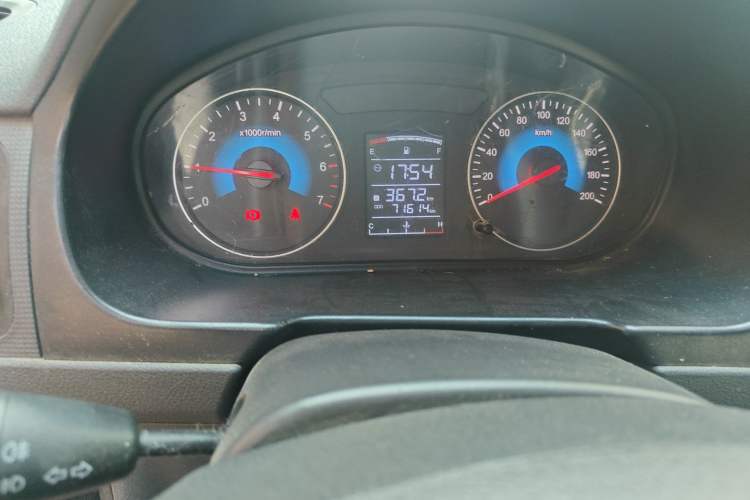 Used Dongfeng Fengon 330 2014 1.5L Manual Utility Version DK15 Odometer Close Up