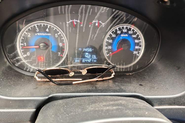 Used Dongfeng Fengon 330 2014 1.3L Manual Utility Version DK13-07 Odometer Close Up
