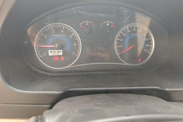 Used Dongfeng Fengon 330 2014 1.5L Manual Utility Version DK15 Odometer Close Up