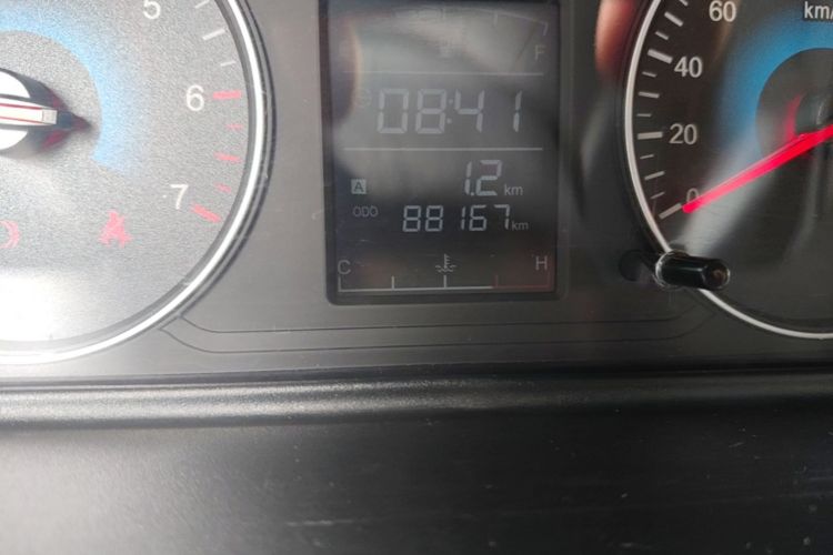 Used Dongfeng Fengon 330 2014 1.5L Manual Utility Version DK15 Odometer Close Up