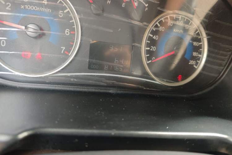 Used Dongfeng Fengon 330 2014 1.3L Manual Utility Version DK13-07 Odometer Close Up