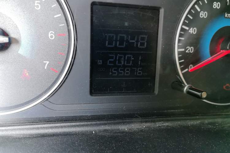 Used Dongfeng Fengon 330 2014 1.5L Manual Standard Edition DK15-02 Odometer Close Up