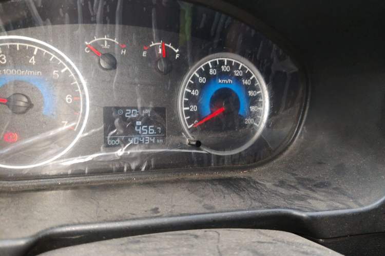 Used Dongfeng Fengon 330 2014 1.3L Manual Utility Version DK13-07 Odometer Close Up