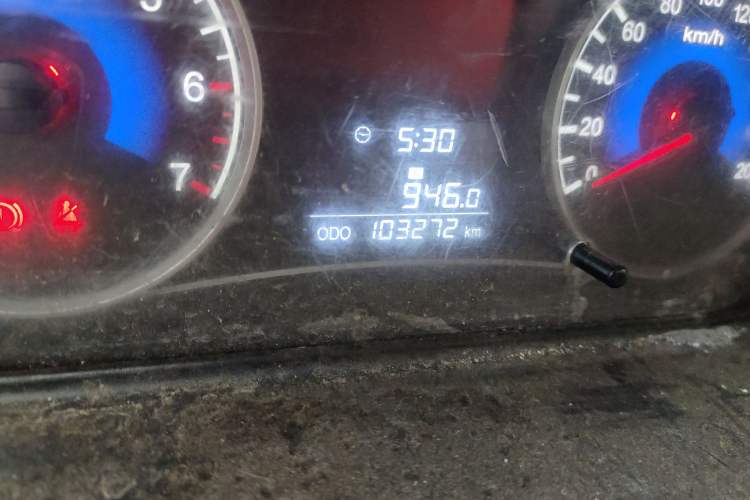 Used Dongfeng Fengon 330 2014 1.5L Manual Standard Edition DK15-02 Odometer Close Up