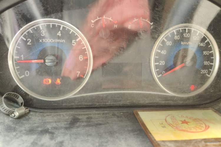 Used Dongfeng Fengon 330 2014 1.5L Manual Utility Version DK15 Odometer Close Up