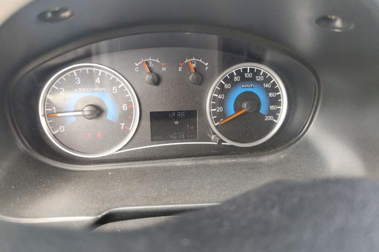 Used Dongfeng Fengon 330 2014 1.3L Manual Utility Version DK13-07 Odometer Close Up