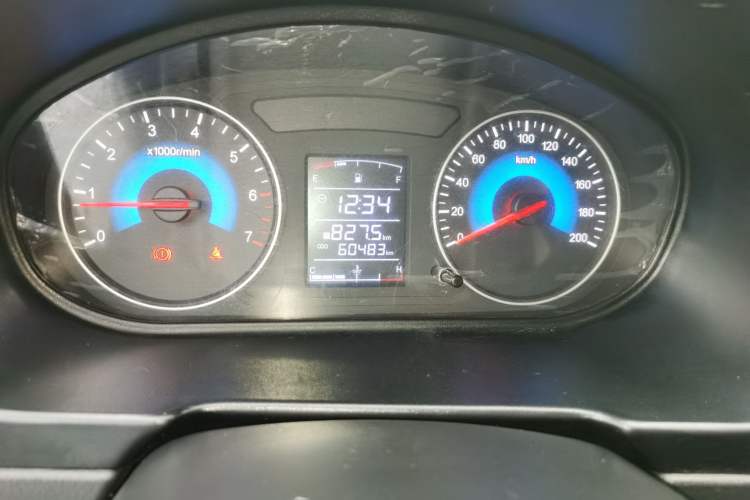 Used Dongfeng Fengon 330 2014 1.5L Manual Utility Version DK15 Odometer Close Up
