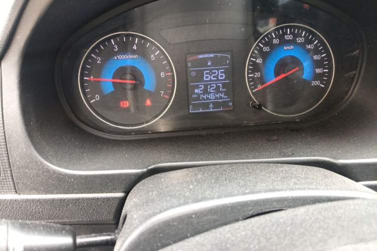 Used Dongfeng Fengon 330 2014 1.5L Manual Utility Version DK15 Odometer Close Up
