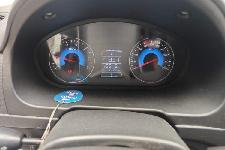Used Dongfeng Fengon 330 2016 1.2L Manual Base Version DK12-07 Odometer Close Up
