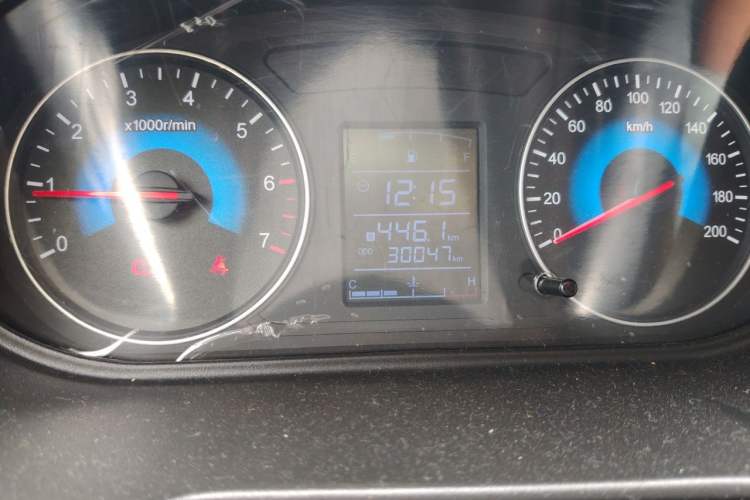 Used Dongfeng Fengon 330 2018 1.5L Manual Utility Version I DK15 Odometer Close Up