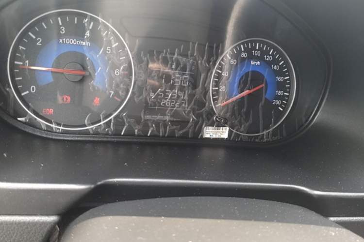 Used Dongfeng Fengon 330 2022 1.5L Manual Luxury Edition China VI Standard Odometer Close Up