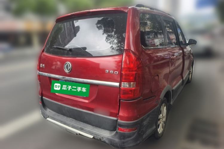Used Dongfeng Fengon 360 2015 1.5L Manual Luxury 7-Seater China IV Standard Rear Right 45 Deg