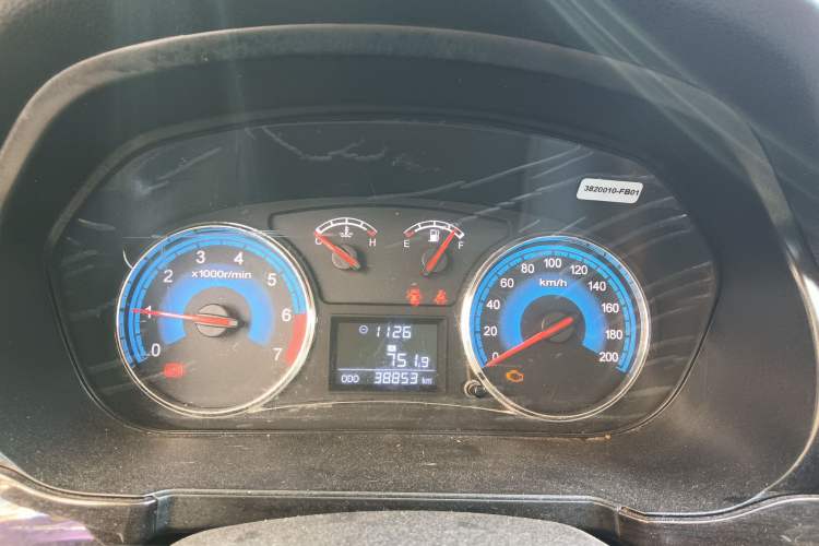 Used Dongfeng Fengon 370 2016 1.5L Manual Elite Travel Edition 7 Seats Instrument Cluster