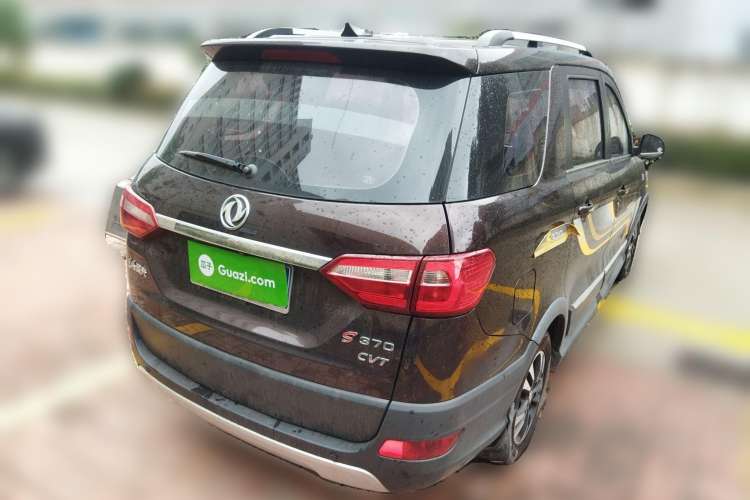 Used Dongfeng Fengon 370 2018 S370 1.5L CVT Luxury 7-Seater Rear Right 45 Deg