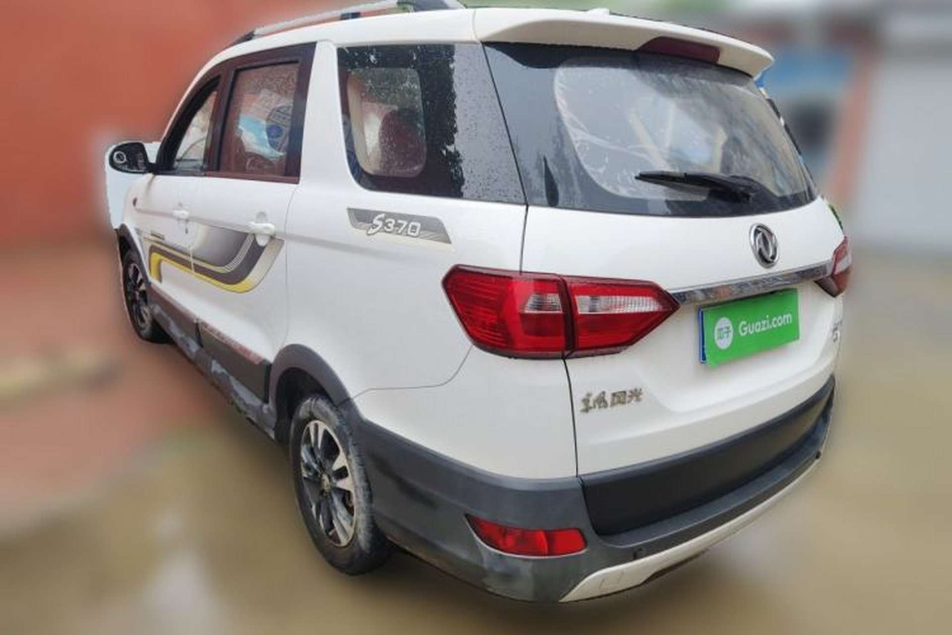 Used Dongfeng Fengon 370 2018 S370 1.5L CVT Luxury 7-Seater Rear Left 45 Deg