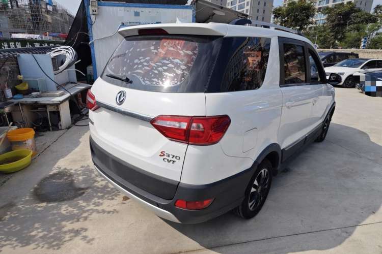 Used Dongfeng Fengon 370 2018 S370 1.5L CVT Luxury 7-Seater Rear Right 45 Deg