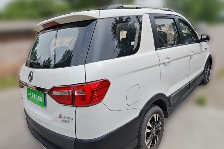 Used Dongfeng Fengon 370 2018 S370 1.5L CVT Luxury 7-Seater Rear Right 45 Deg