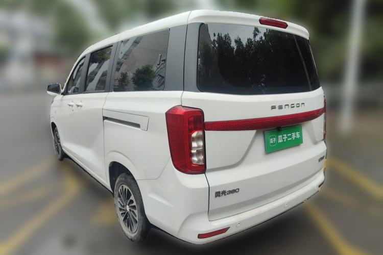 Used Dongfeng Fengon 380 2022 1.5L Comfort-Class Passenger Vehicle (Steel Spring) with 7 Seats Rear Left 45 Deg