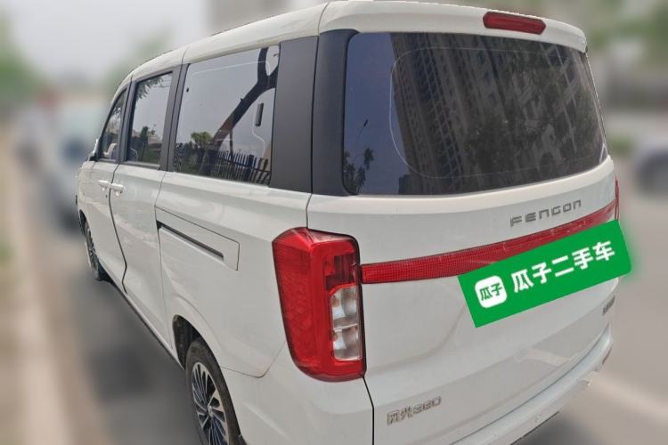 Used Dongfeng Fengon 380 2022 1.5L Comfort-Class Passenger Vehicle (Steel Spring) with 7 Seats Rear Left 45 Deg