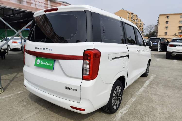 Used Dongfeng Fengon 380 2022 1.5L Standard Edition 7-Seater Passenger Vehicle Rear Right 45 Deg