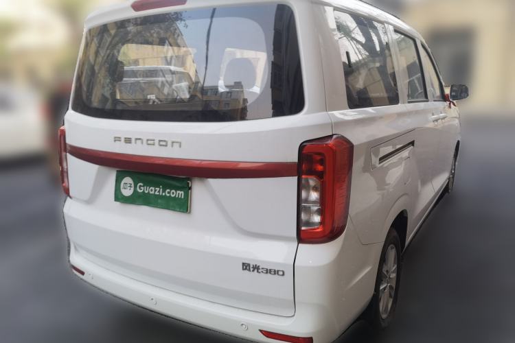 Used Dongfeng Fengon 380 2022 1.5L Comfort-Class Passenger Vehicle (Steel Spring) with 7 Seats Rear Right 45 Deg