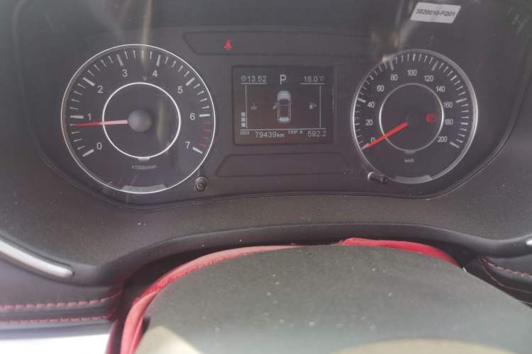 Used Dongfeng Fengon 500 2021 1.5L CVT Enjoyment Version Odometer Close Up