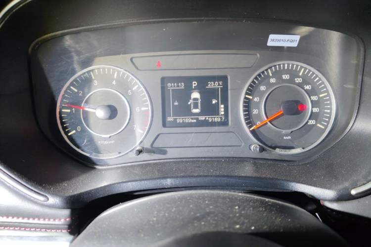 Used Dongfeng Fengon 500 2021 1.5L CVT Enjoyment Version Odometer Close Up