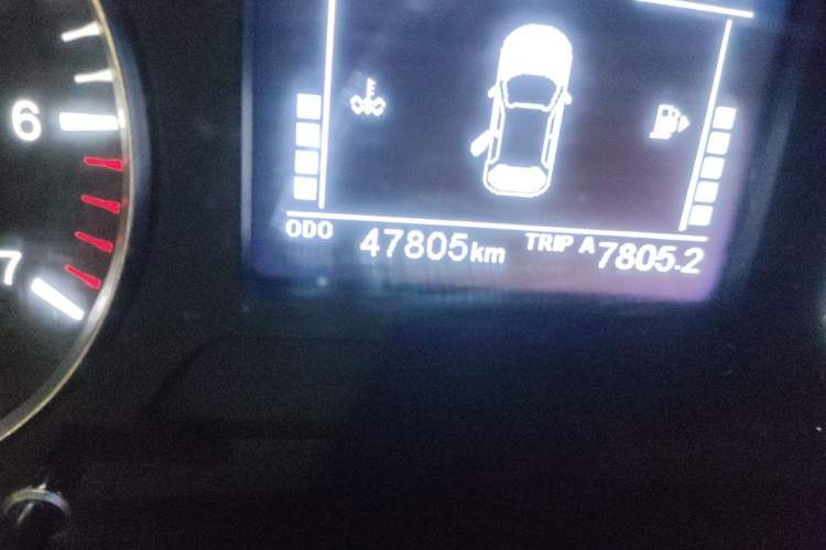 Used Dongfeng Fengon 500 2021 1.5L CVT Enjoyment Version Odometer Close Up