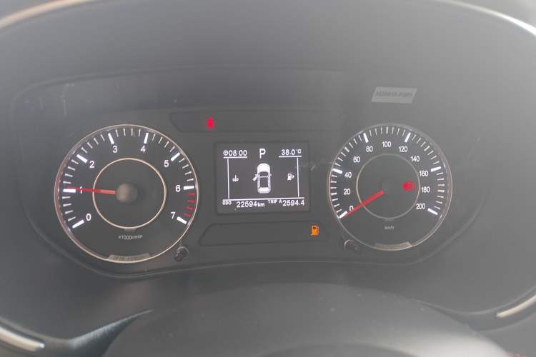 Used Dongfeng Fengon 500 2021 1.5L CVT Enjoyment Version Odometer Close Up