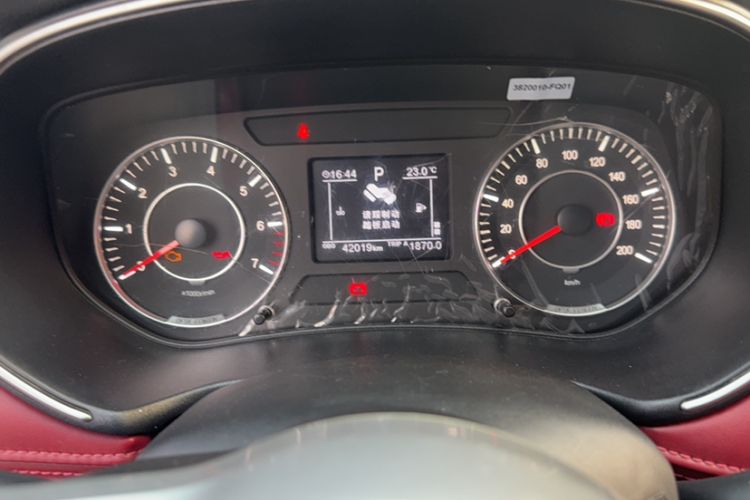 Used Dongfeng Fengon 500 2022 1.5T CVT Comfort Edition Odometer Close Up